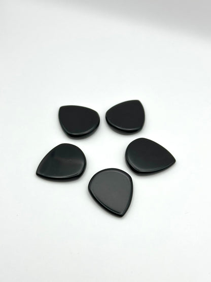 Rainbow Obsidian Guitar Pick (Jazzy)